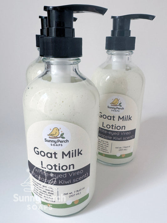 White-eyed Vireo Goat Milk Lotion