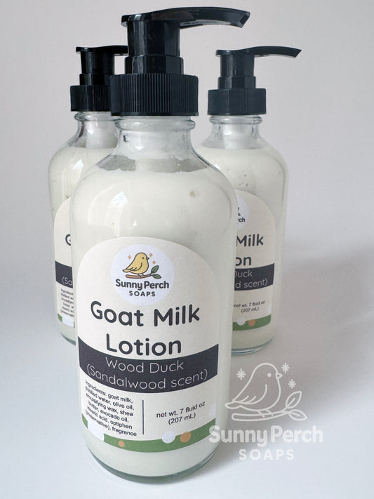 Wood Duck Goat Milk Lotion