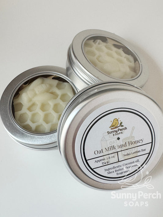 Oat Milk and Honey Solid Lotion Bar